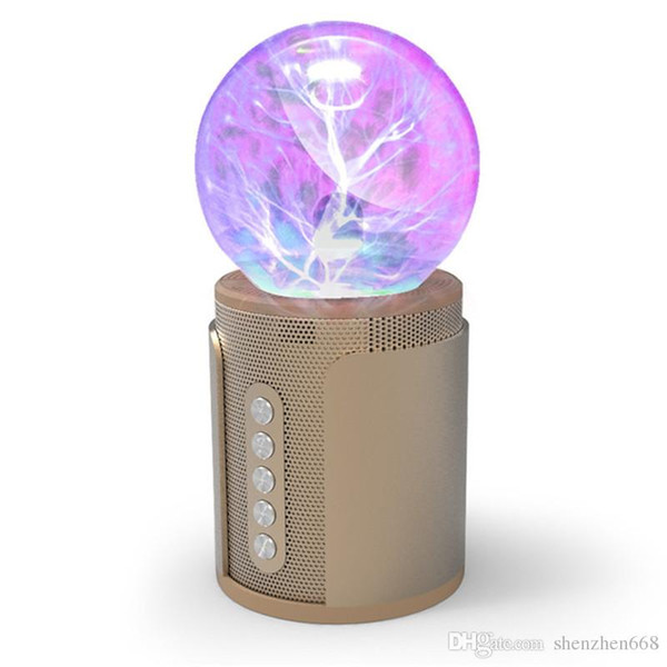 P2 magic ball nightlight touch wireless Bluetooth speaker soundcard colorful light SP2 negative ion induced current subwoofer card 7-YX