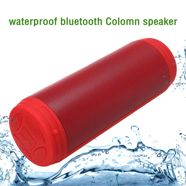 Zonyee Bluetooth Speakers Upgrated 10W Big Power Portable wireless altavoz Speaker FM Radio TF Outdoor Column Waterproof speaker