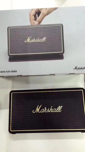 2019 New Arrival Marshall Stockwell Portable BlueTooth Speaker With Flip Cover Case drop shipping DHL