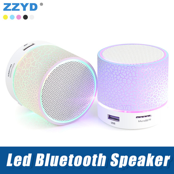 ZZYD A9 Portable Bluetooth Speaker Mini Wireless Speakers Handsfree Mini Speaker Support TF card USB FM Mic Music For Smart phone