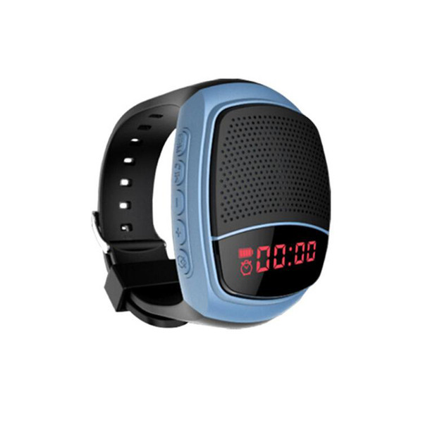 B90 Mini Bluetooth Speaker Smart Watch Speaker Wireless Subwoofers Speaker With Screen Support TF FM USB