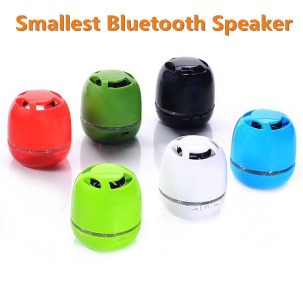 Hot Selling Low Price New Smallest Pocket-size Portable Wireless Mini Handsfree Bluetooth Speaker with TF Card Slot