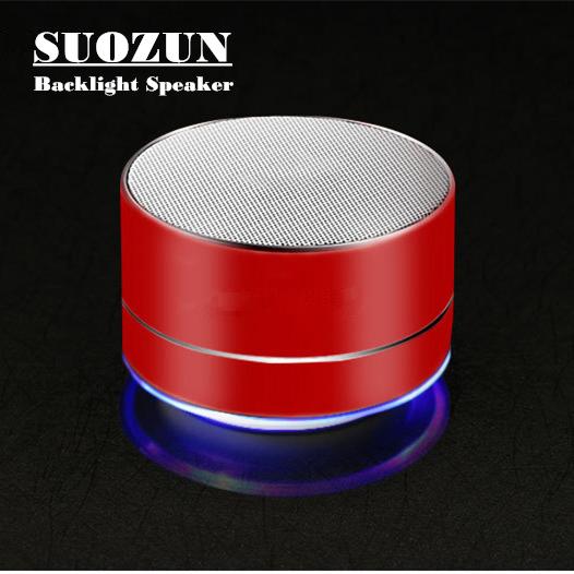 SUOZUN S10 Wireless Bluetooth speaker portable outdoors mini audio bluetooth speaker support TF/USB Car Handsfree Call Phone Mic