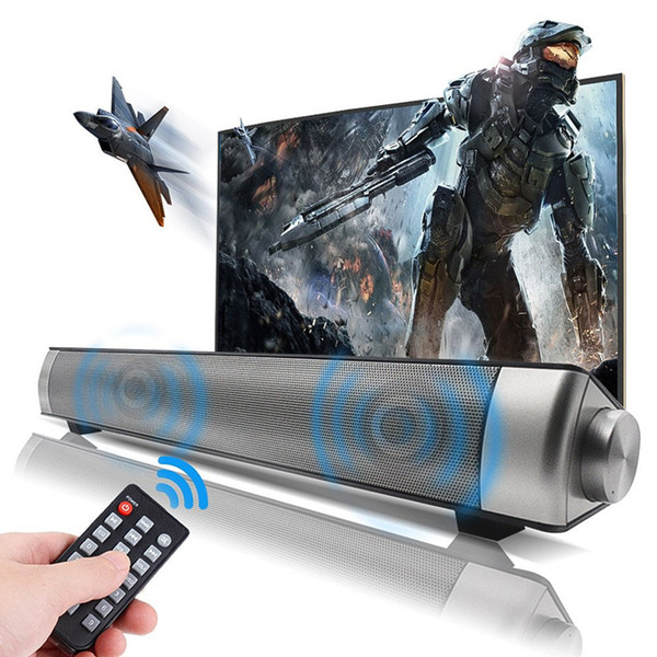 Bluetooth Soundbar Stereo Loudspeaker Wireless Speaker TV Sound bar PC Home Theater Sound System Acoustic Support TF AUX