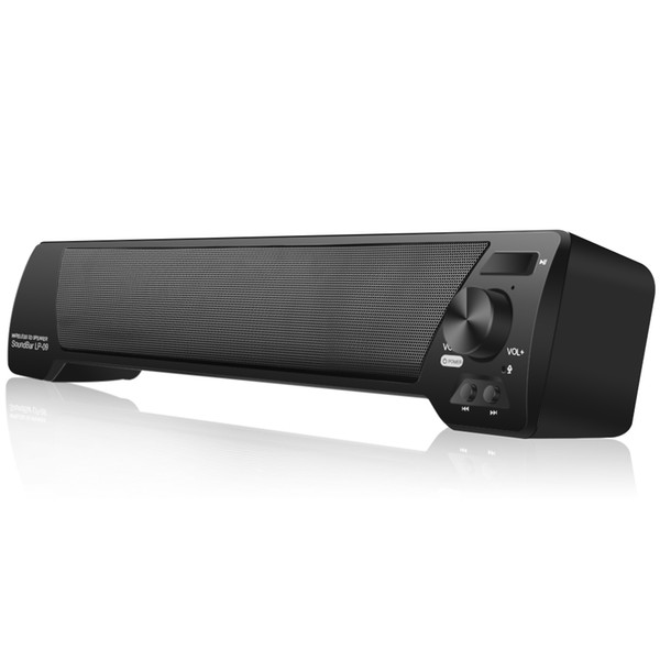 Soundbar bluetooth Speaker loundspeaker double horn 1500mAh last music player heavy bass LP09 speaker for iphone TV computer