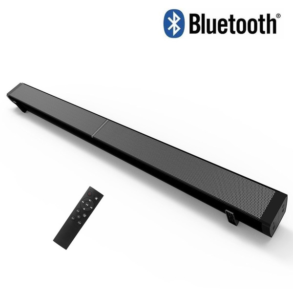 2018-LP-09 Sound Bar Subwoof Bluetooth Speaker Home TV Echo Wall Soundbar U-disk Plugging Speaker Wall-mounted Remote Control