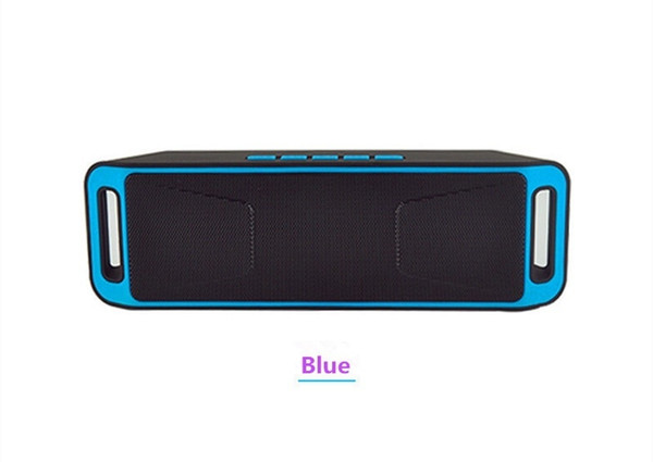 Novelty Mini SC208 Bluetooth 4.0 Wireless Speaker TF SD Card USB FM-radio Dual Bluetooth Speaker Bass Sound Subwoofer Speakers