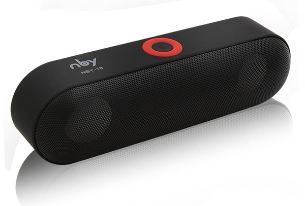 NBY S18 Portable Speaker Bluetooth Speaker with Dual Driver, 12 Hours Playback, HD Audio Subwoofer Wireless Speakers with Mic