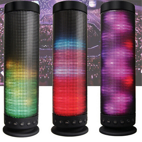 2019 new good item LED Lamp Speaker Symphony Bluetooth Speaker Support TF Card Hands-free Wireless Speaker fashion item