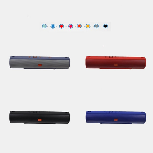 E18 Bluetooth Speaker Outdoor Portable Wireless Bass Soundbar Party Speakers Support TF Card AUX FM Mic Large Power Bank Better Charge3