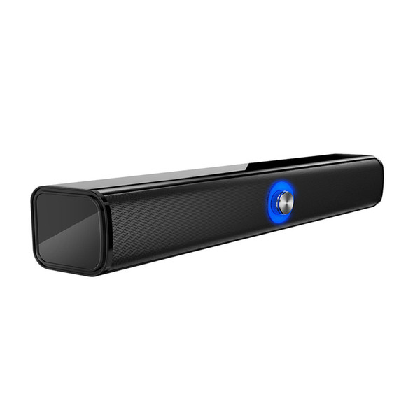 New Portable Big Power Soundbar 10W HIFI Wireless Bluetooth Speaker Stereo Soundbar TF FM USB Subwoofer Column for Phone Computer