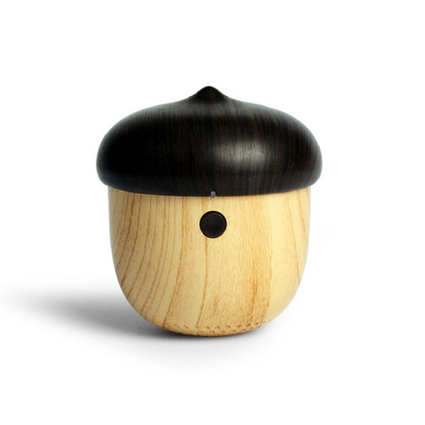 J2 Mini wooded bluetooth Speaker portable wireless speakers Cute Wooden Nut Shape Loudspeaker For Phone s8 Travel