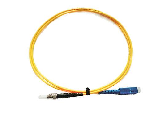 SC UPC TO ST UPC SM 1 Meter/2 Meter/3 Meter/5 Meter Single Mode Optical Fiber Patch Cord 3.0mm Simplex