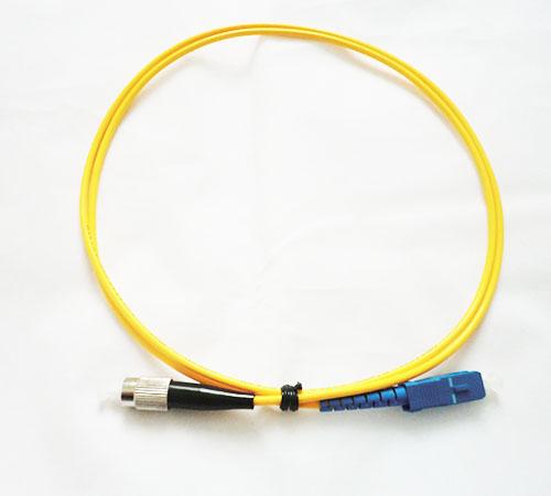 SC UPC TO FC UPC SM Single Mode 10 Meter/15 Meter/20 Meter Optical Fiber Patch Cord 3.0mm Simplex