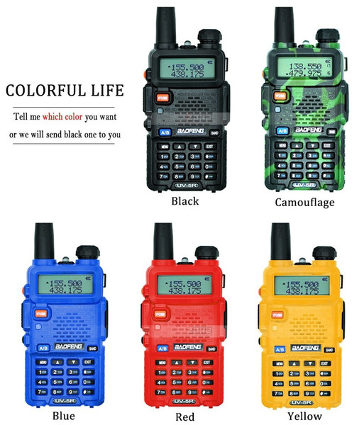 Baofeng UV-5R Walkie Talkie Professional CB Radio Station Baofeng UV5R Transceiver 5W VHF UHF Portable UV 5R Hunting Ham Radio