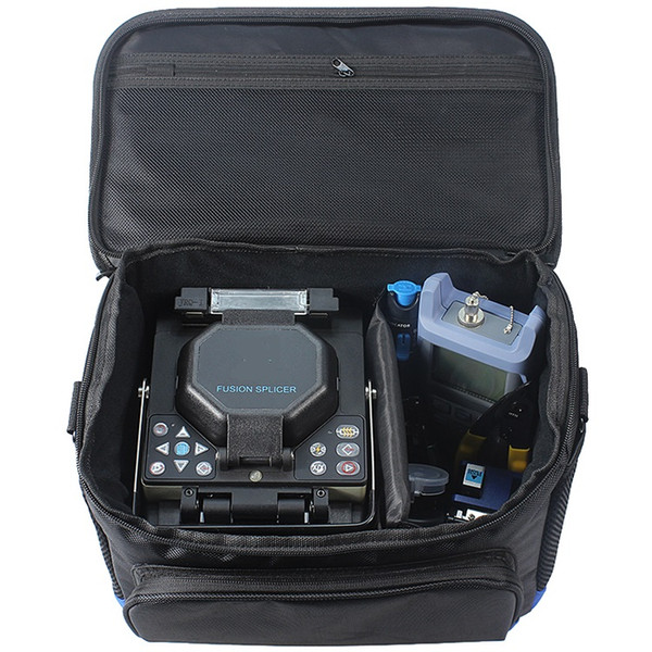 Top Quality Fiber Optical Fusion Splicer Convenient Carrying Bag FTTH Portable Tools Kit Plus Multipurpose Weatherproof Bag