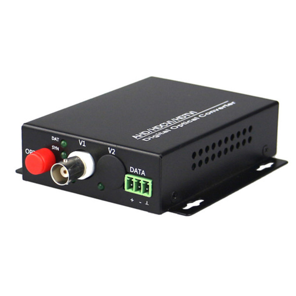 1 Channels Video Fiber Over Optical Media Converters Singlemode Fiber Up 10Km for 1080P 960p 720p CVI TVI AHD HD Cameras