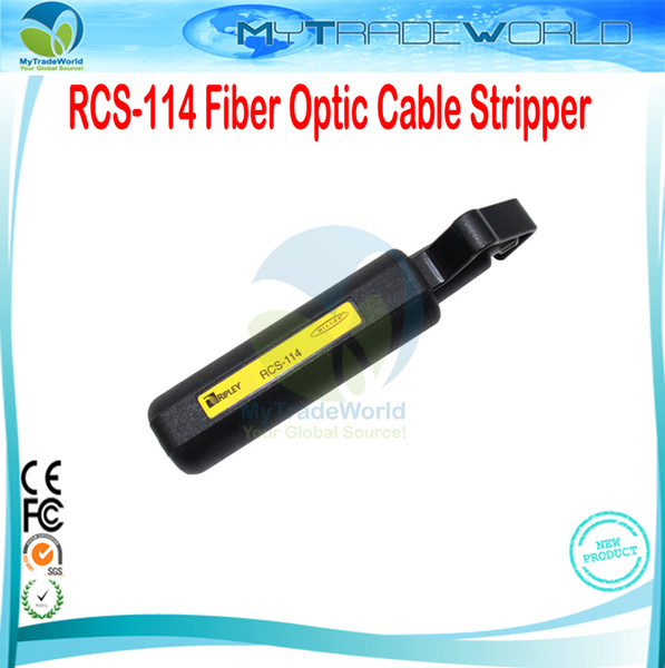 Free Shipping RCS-114 Cable Stripper Fiber Optic Tool Optical Fiber Cable Jacket Slitter RCS-114 Miller Round Stripper