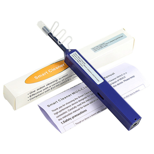 Optical Fiber Communication tools one Click 1.25mm LC Connector Fiber Optic Cleaner and LC MU Optical Fiber Cleaning Pen