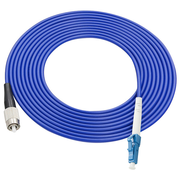 5 PCS /lot Simplex Fiber Optic Patchcord Mini Armored Cable patch cord /Jumper LC/UPC-FC/UPC