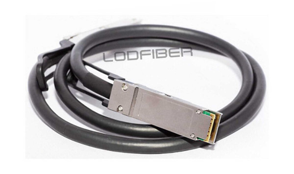 LODFIBER 2m (7ft) JNP-100G-DAC-2M Compatible 100G QSFP28 Passive Direct Attach Copper Twinax Cable