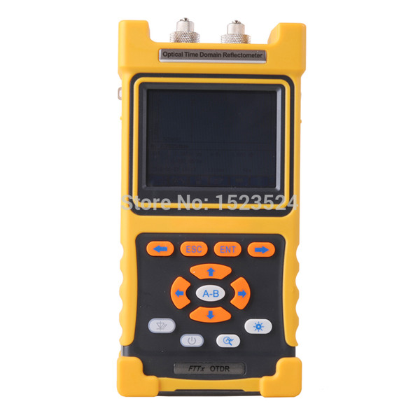 32/30dB SM 1310/1550nm Optical Time Domain Reflectometer Fiber Optic OTDR with Built in VFL Touch Screen