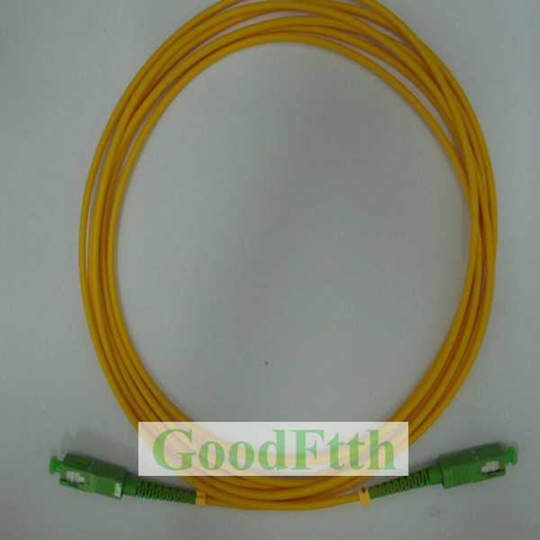 Fiber Optic Patch Cord Jumper Cable SC/APC-SC/APC SC-SC APC SM Simplex 3mm GoodFtth