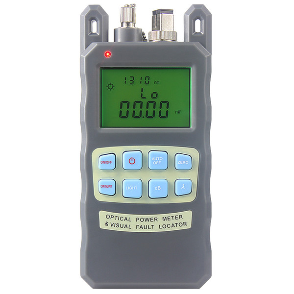 All-IN-ONE Fiber optical power meter -70 to +10dBm and 1mw 5km Fiber Optic Cable Tester Visual Fault Locator