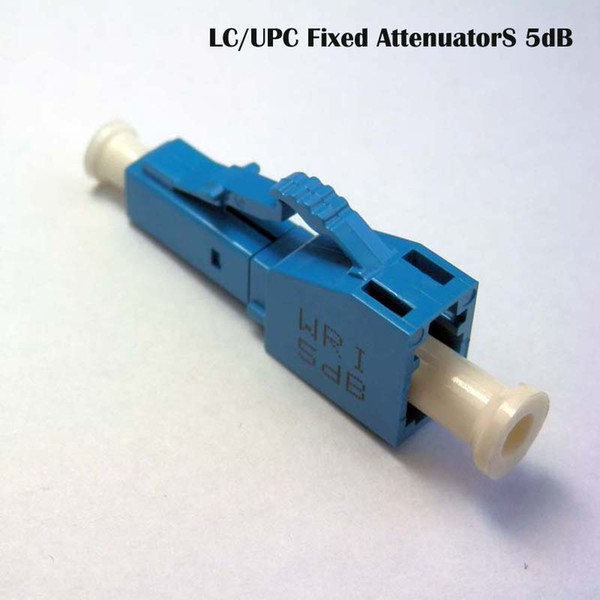 5dB LC Male-Female Fiber Optic Attenuator(FOA) fixed Attenuators single mode 1310nm/1550nm