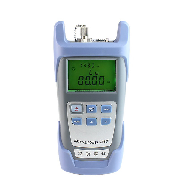 New FTTH Fiber Optical Power Meter 9 Fiber Optical Cable Tester Optical Tester 70dBm~+10dBm