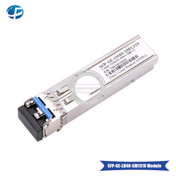 Wholesale 10pcs/lot huawei 1.25G module 1310 40km SM SFP+ single mode SFP transceiver with SFP+ port high speed