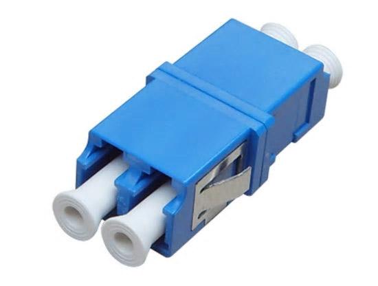 50pcs/lot LC-LC Fiber Optic adaptor FTTH DX SM Duplex LC UPC Flange Connector,FTTH Fiber Optic Adapter Free Shipping