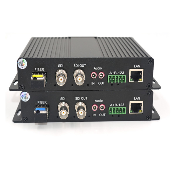 High Quality HD-SDI Video/Audio/Ethernet Fiber Optical Media Converters Transmitter and Recevier for SDI CCTV,LC