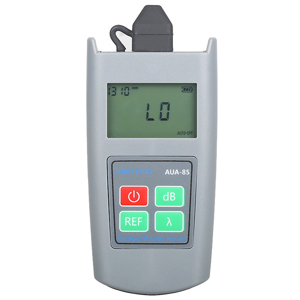 AUA-85 miniature optical power meter tester - optical attenuation meter 6 wavelength test range -70 to +10