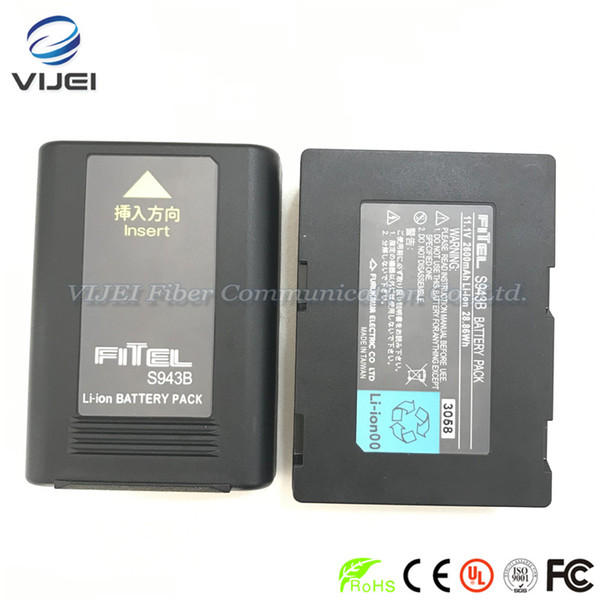 Fitel S943B Battery 2600mAh Furukawa S177A S178A S121A S122A S122C S122M12 S153A Fusion Splicer Fiber Welding Machine Battery