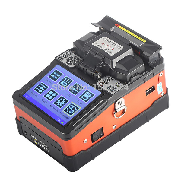 A-81S Orange Fully Automatic Fusion Splicer Machine Fiber Optic Fusion Splicer Fiber Optic Splicing Machine