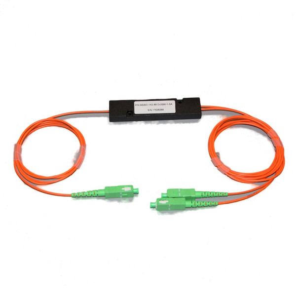 5 Pieces FTTH 1X 2 SC APC FBT MM Multi Mode Fiber Optical Splitter