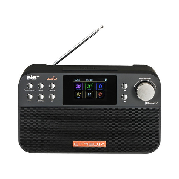 Gtmedia Z3B Portable Digital Dab Fm Stereo Radio Receiver Tft Alarm Clock