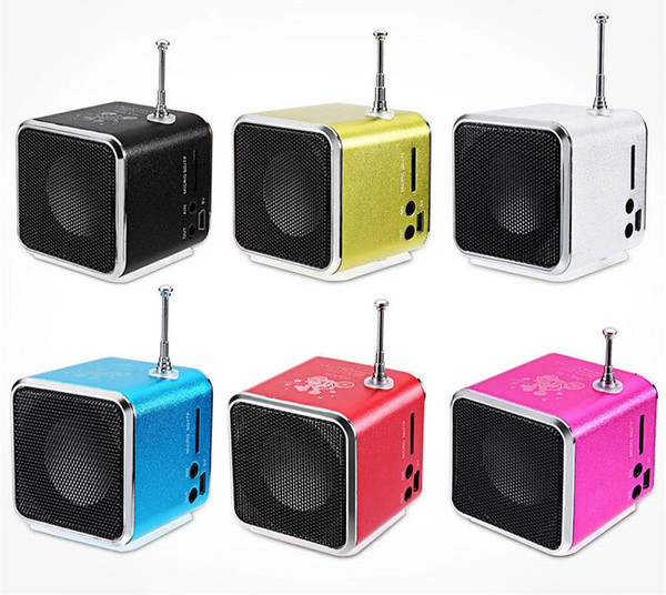 Mini FM Radio Cheap Outdoor Running Portable Speaker Micro SD Card USB Music MP3 Player Sounds Box Drop Shipping