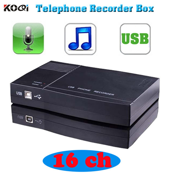 Win 8 64bit 16 ch remote monitor voice activated USB telephone recorder enterprise USE telephone monitor, USB phone logger