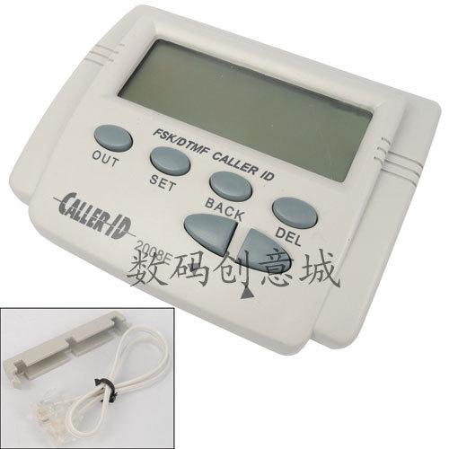 High quality CID-2008E Mobile Tele Display DTMF FSK Caller ID Box Telephone Line Powered Caller ID Display with Call History