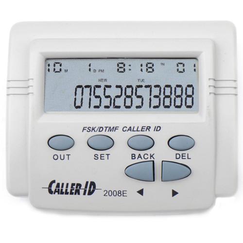 Free Shipping 1 Piece New Mobile Telephone Display DTMF FSK Caller ID White