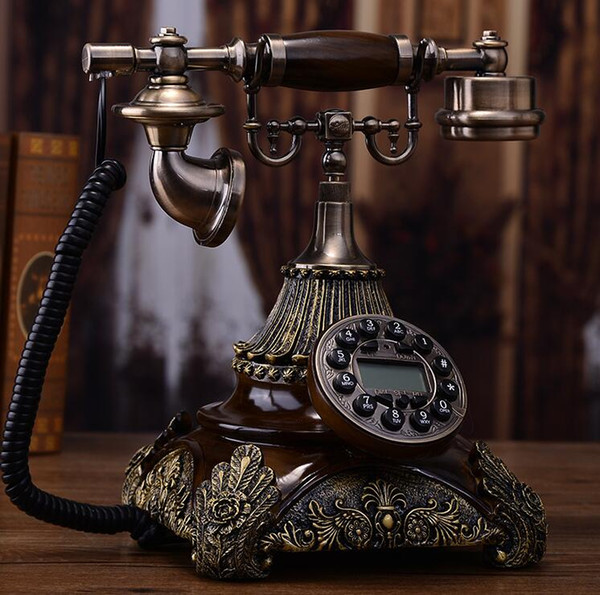 antique telephone continental phone high-end creative phone home retro old-fashioned telephone American landline