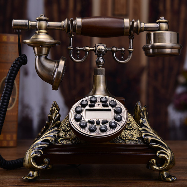 Mu Yuzhen antique European telephone retro telephone fashion creative telephone home office landline fixed-line