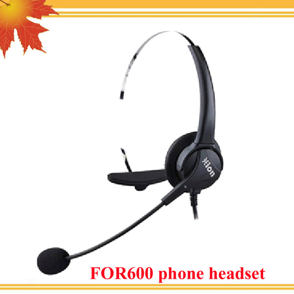 Professional call center headset direct with RJ09 plug , Call center corded phone headset with RJ09 plug for call center telephone earphone