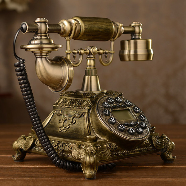 European antique telephone landline retro phone fashion creative gift home American telephone