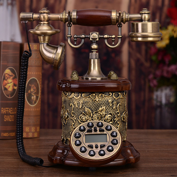 Mulberry antique telephone European phone fashion American high-end fixed-line retro home classical creative landline