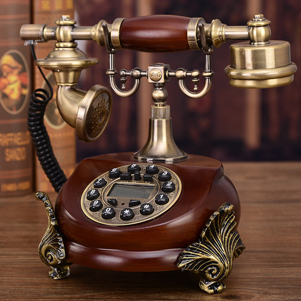 European antique telephone retro phone American office home fixed antique fashion creative landline