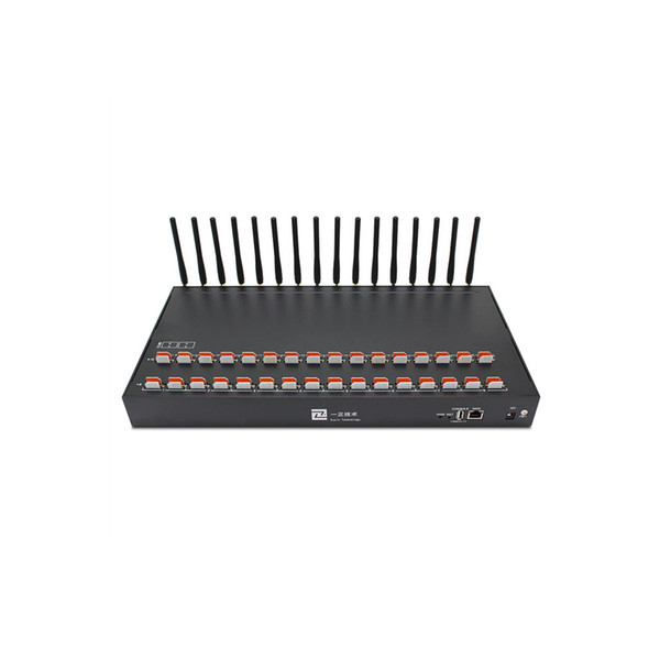 64 Multi Sims Rotating Upgraded 4G Modem Fast Speed 16 Port Bulk SMS Modem SMS Gateway for Hot Sale