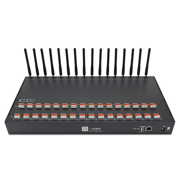 Good Quality 16 Channels 64 SIM Slots SMS Gateway Modem Gsm Bulk Message Sending Device ACOM616G-64